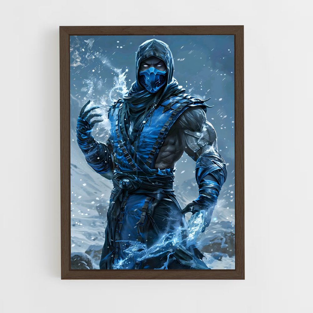 Poster Hiver Glacial – affiche Mortal kombat (vue 5)